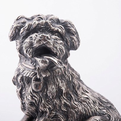 Срібна фігура ручної роботи "Шарик" сер00029 №2