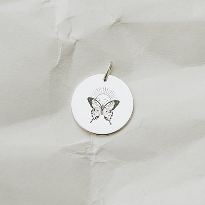 Кулон "Метелик" (2.1 см) 133090баб №6