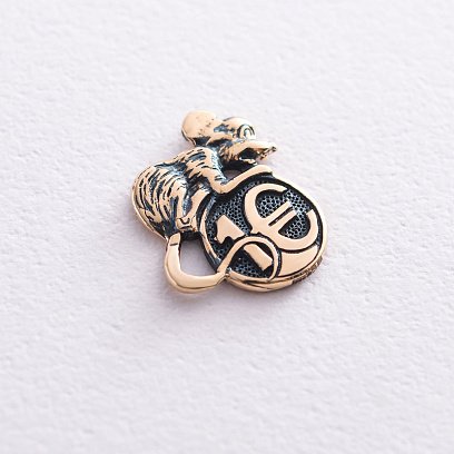 Сувенір "Гаманцева миша" (червоне золото) сув00013