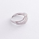 Кольцо в белом золоте с бриллиантами MR14997gm от ювелирного магазина Оникс - 2