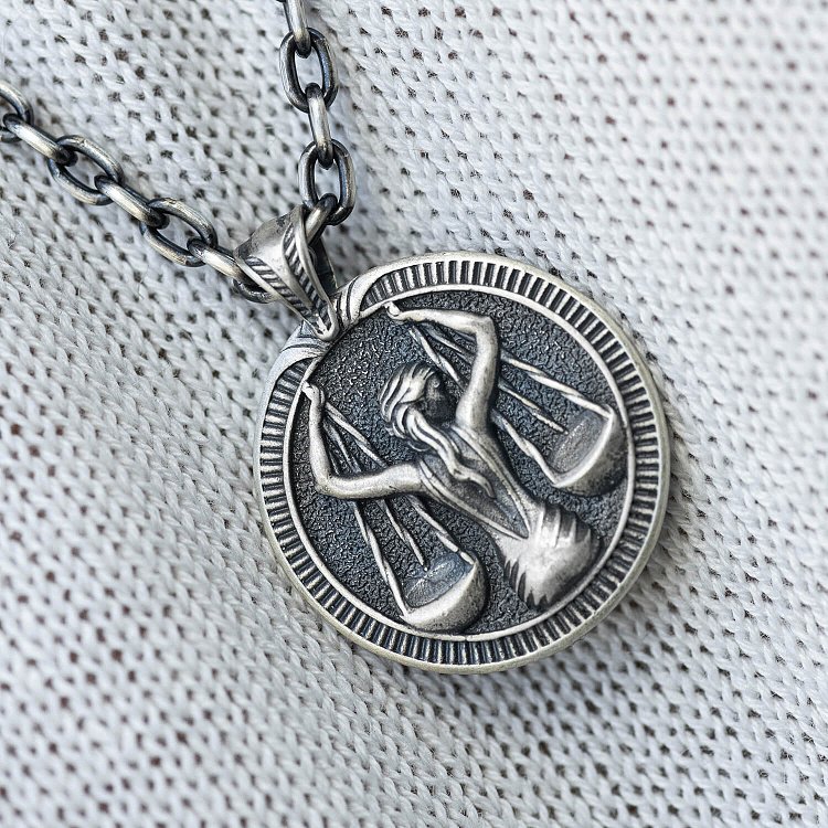 Серебряный кулон "Знак зодиака Весы" 133200терези от ювелирного магазина Оникс - 2