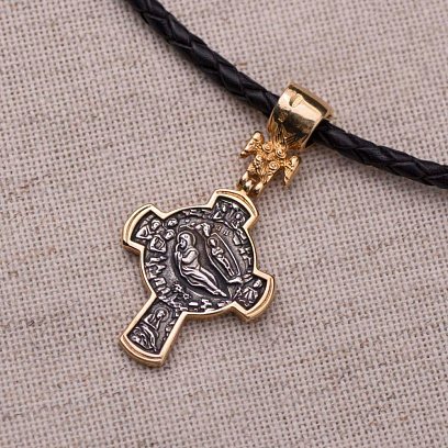 Православний хрест "Розп'яття. Різдво Христове" 131769 №2