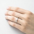 Серебряное помолвочное кольцо (фианиты) 112070 от ювелирного магазина Оникс - 3