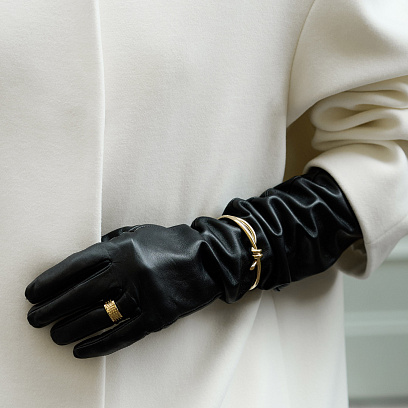 Кольцо "Gina" в желтом золоте к07391 №33