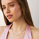 Кольє "Кульки" у червоному золоті кол02613 от ювелирного магазина Оникс - 1