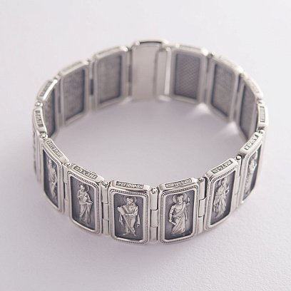 Серебряный браслет "Двенадцать апостолов" 141436 №8