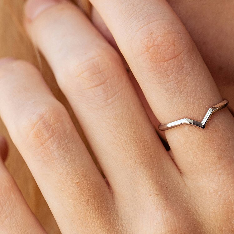 Каблучка "Viola" у білому золоті к07481 від ювелірного магазину Онікс - 5