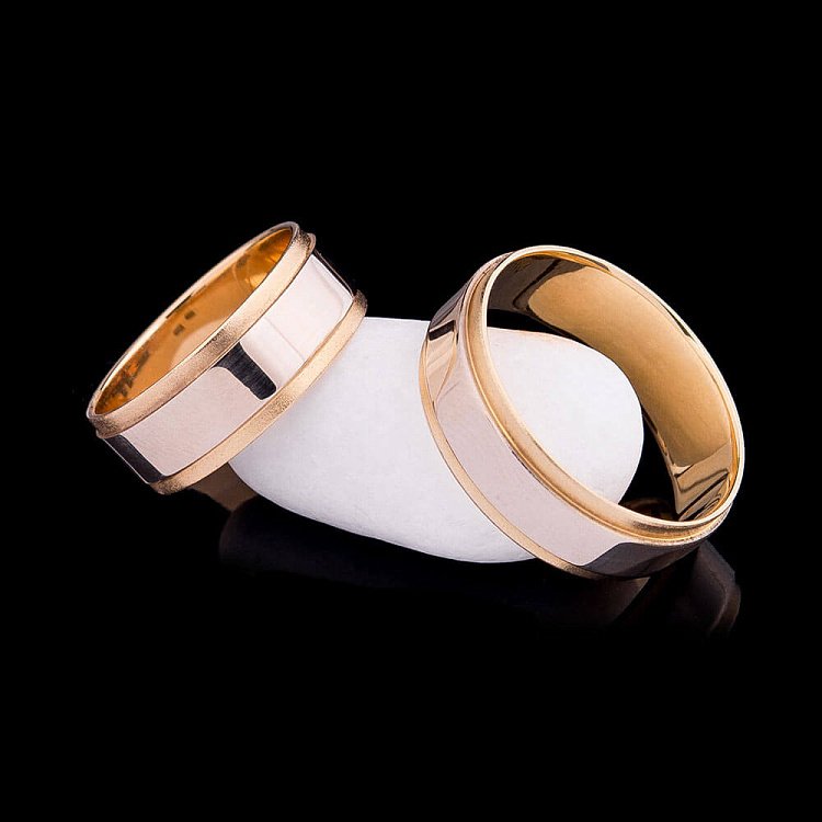 Обручальное кольцо обр000402 от ювелирного магазина Оникс - 5