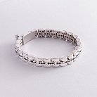 Мужской серебряный браслет Б0013р от ювелирного магазина Оникс