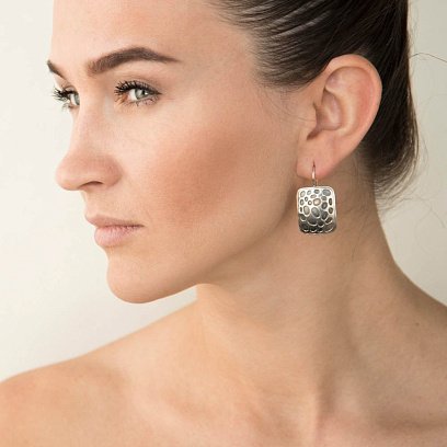 Серебряные серьги 12086 №4