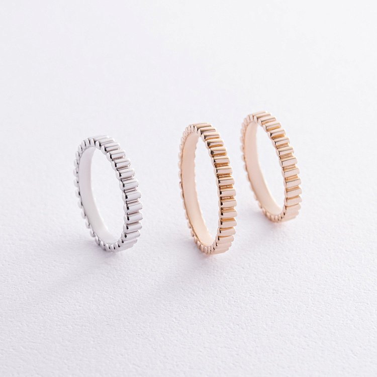 Каблучка "Бріттані" у жовтому золоті к07479 від ювелірного магазину Онікс - 7