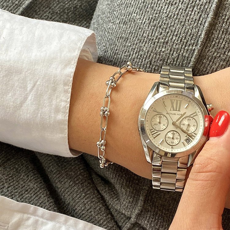 Браслет "Фантазия" в белом золоте б04677 от ювелирного магазина Оникс - 1