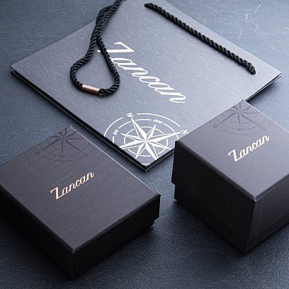 Серебряные запонки Zancan EXG048 №7