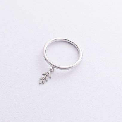 Кольцо "Веточка" в серебре 7250 №3