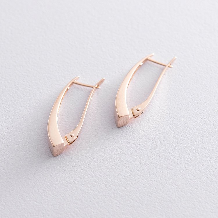 Золоті сережки "Витонченість" с04337 від ювелірного магазину Онікс - 2