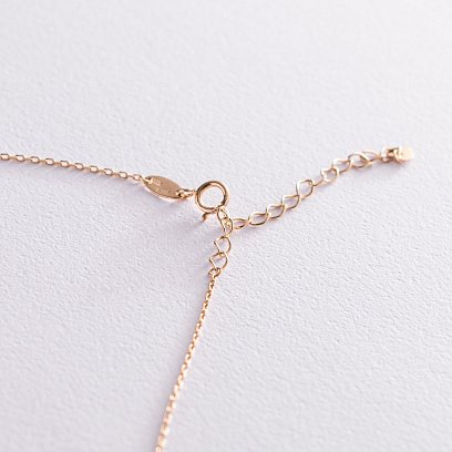 Колье "Планета" в желтом золоте кол01979 №4