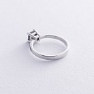 Помолвочное кольцо с бриллиантами (белое золото) 236381122 от ювелирного магазина Оникс - 4