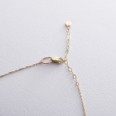 Золотое колье с монетками кол01442 №12