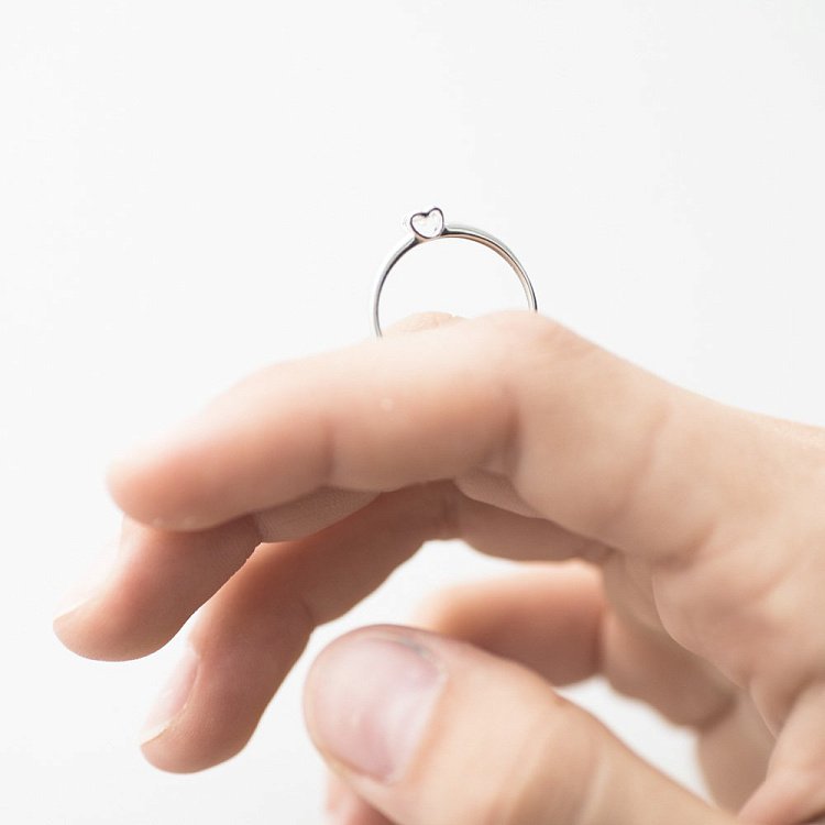 Золота заручальна каблучка (діамант) кб0157 від ювелірного магазину Онікс - 5