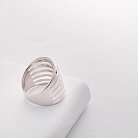 Серебряное кольцо (родирование) 112197 от ювелирного магазина Оникс - 1