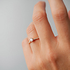 Помолвочное золотое кольцо с бриллиантами 28842421 от ювелирного магазина Оникс - 3