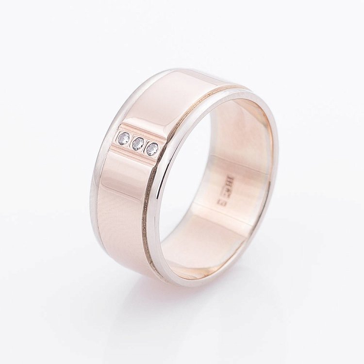 Обручальное кольцо обр000681 от ювелирного магазина Оникс