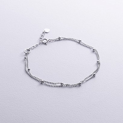 Серебряный браслет "Шарики" 905-01512