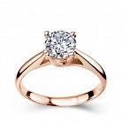 Золотое помолвочное кольцо с бриллиантом zbirderdl77 от ювелирного магазина Оникс - 8