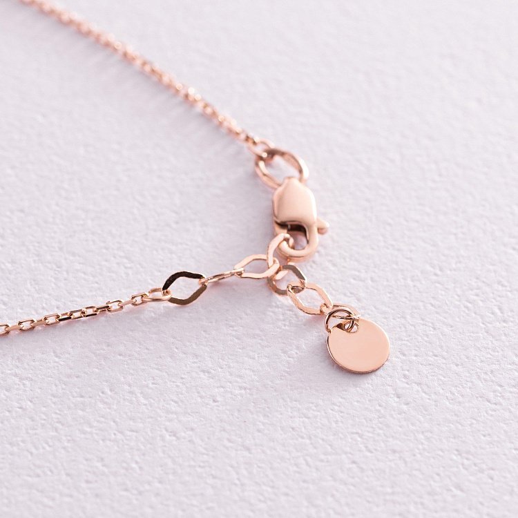 Браслет "Клевер" в красном золоте б04932 от ювелирного магазина Оникс - 3