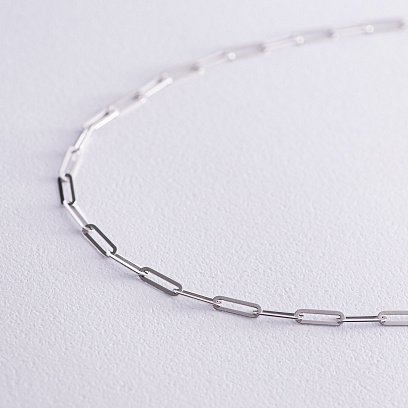 Колье "Ванесса" в белом золоте кол02204 №9