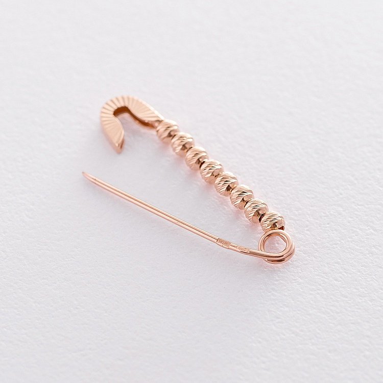 Золота шпилька "Кульки" 3.3 см зак00289 від ювелірного магазину Онікс - 2