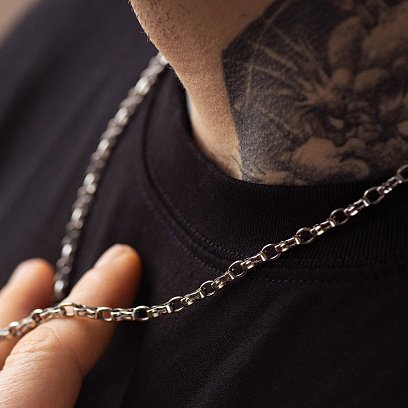 Чоловічий золотий ланцюжок ц00538 №8