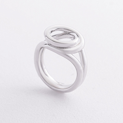 Срібна каблучка "Кругообіг" 7515 №3
