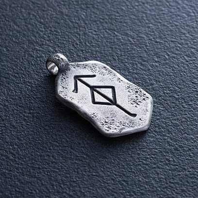 Серебряный кулон "Ветер Имболка" 133239 №4