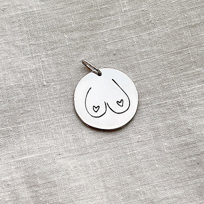 Срібний кулон "Жіночність" 133090женст