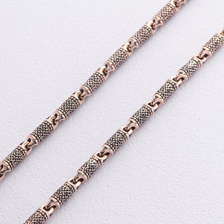 Чоловічий золотий ланцюжок ц00562 від ювелірного магазину Онікс - 4