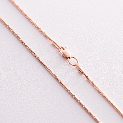 Цепочка в красном золоте ц00001