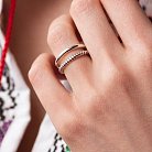 Серебряное кольцо "Скарлетт" 112643 от ювелирного магазина Оникс - 4