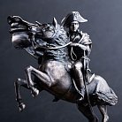 Серебряная фигура ручной работы "Наполеон Бонапарт на коне" 23099 от ювелирного магазина Оникс - 1