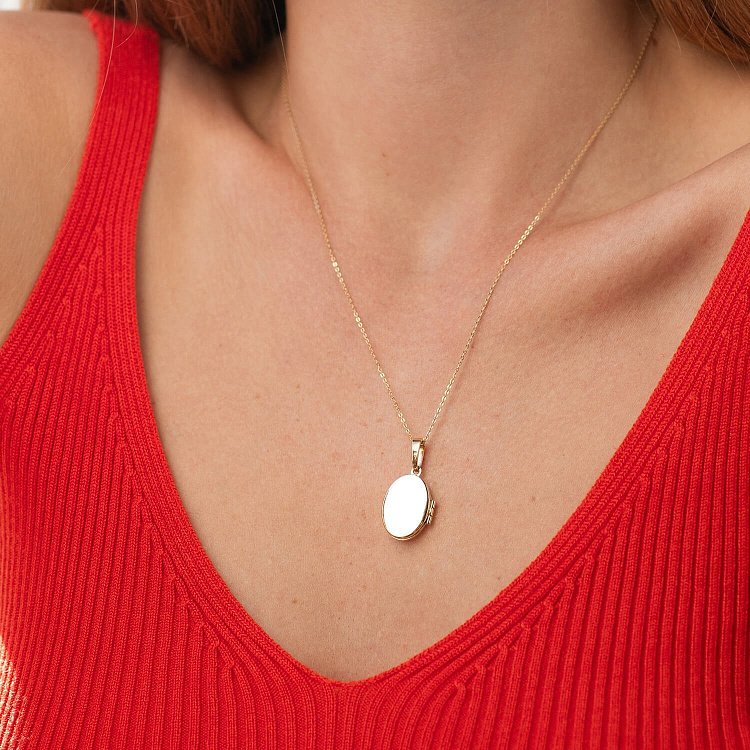 Золотий кулон для фотографії п01774 від ювелірного магазину Онікс - 3