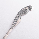 Срібна ложка з папугою 24036 от ювелирного магазина Оникс - 2
