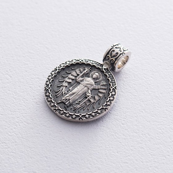 Серебряная ладанка "Ангел Хранитель. Молитва" 132963