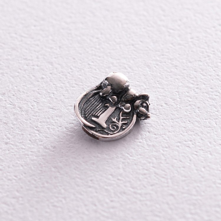 Серебряный сувенир "Кошельковая мышь" 23022 от ювелирного магазина Оникс - 1