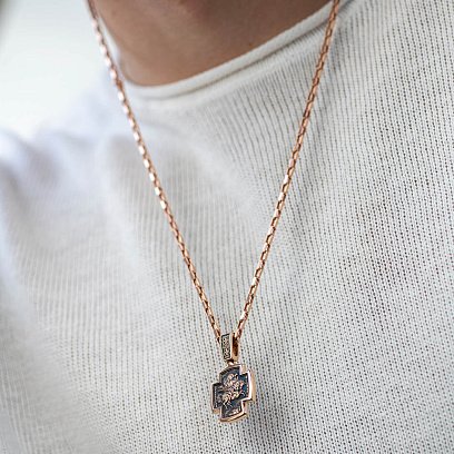 Золотий хрест Архангел Михаїл п02643 №2