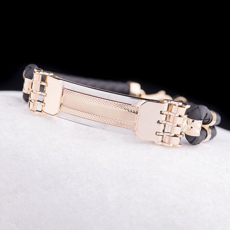 Ексклюзивний золотий браслет б02089 від ювелірного магазину Онікс