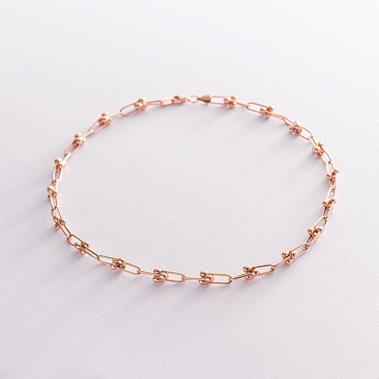 Кольє "Фантазія" в червоному золоті кол01897 від ювелірного магазину Онікс - 1