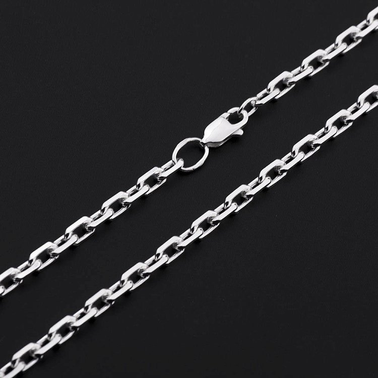 Серебряная цепочка. Якорное плетение б011673 - 2 Серебряная цепочка. Якорное плетение б011673 от ювелирного магазина Оникс - 2