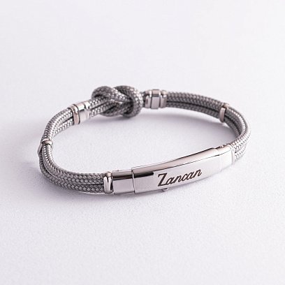 Шелковый браслет "Морской узел" ZANCAN EXB475MR-GR №4