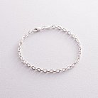 Срібний браслет (якірне плетіння) бс20224 от ювелирного магазина Оникс