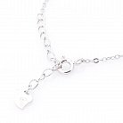 Срібний браслет "Сердечка" 141263 от ювелирного магазина Оникс - 2